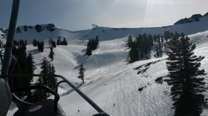 SNOWBOARDING.